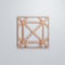 Ekena Millwork Small Buxton Decorative Fretwork Wood Wall Panels, Cherry, 11 3/8"W x 11 3/8"H x 3/8"T WALW12X12X0375BUXCH - alternate 4